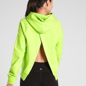 Athleta Moonrise Hoodie in Young Banana Size Small